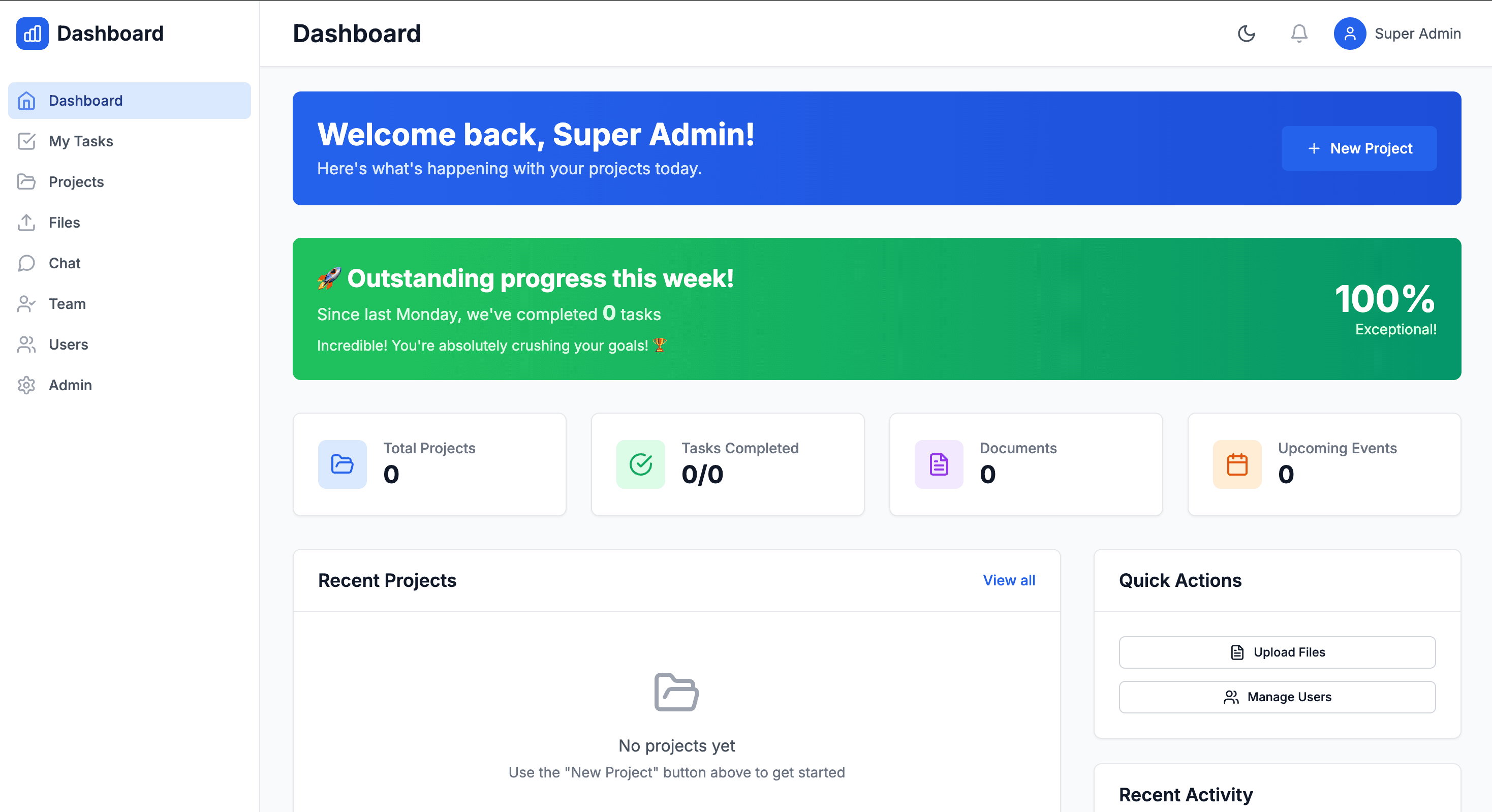 Dashboard Interface Preview